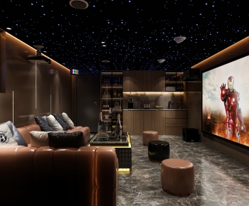 Modern Audiovisual Room-ID:662167079
