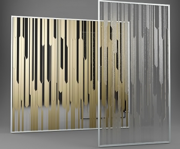 Modern Metal Screen Partition-ID:172110084
