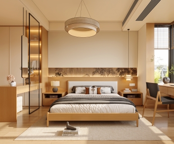 New Chinese Style Bedroom-ID:905426983