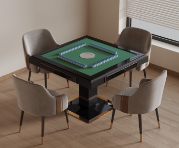 New Chinese Style Mahjong Tables And Chairs-ID:387737041