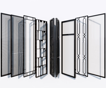Modern Metal Screen Partition-ID:858979286