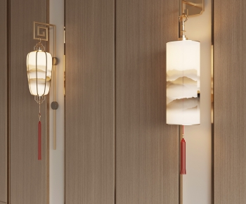 New Chinese Style Wall Lamp-ID:769167907
