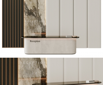 Modern Reception Desk-ID:487329963