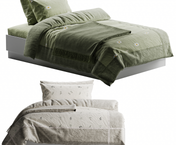 Modern Single Bed-ID:604279049