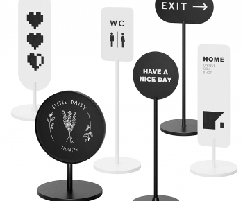 Modern Guide Board/bulletin Board-ID:256947043