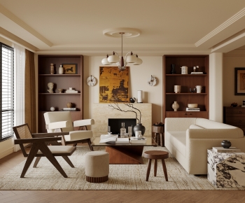 Modern A Living Room-ID:188513041