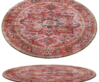 Modern Circular Carpet-ID:514760026