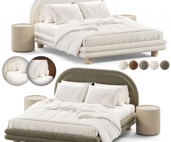 Modern Double Bed-ID:962163932