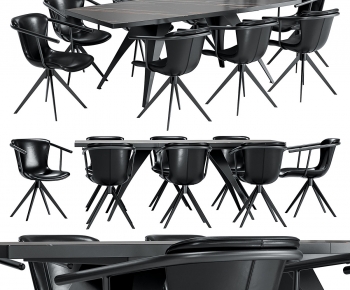 Modern Dining Table And Chairs-ID:917675024