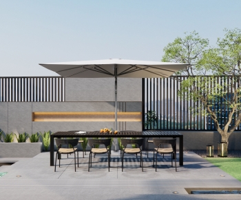 Modern Courtyard/landscape-ID:680613045