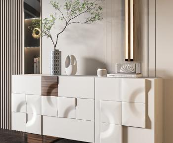 Modern Entrance Cabinet-ID:461803913