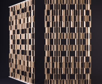 Modern Metal Screen Partition-ID:690574883