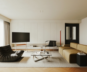 Modern A Living Room-ID:480442053