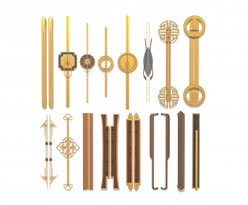 Chinese Style Door Handle-ID:669241915