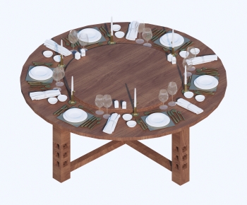 Modern Dining Table And Chairs-ID:597300553