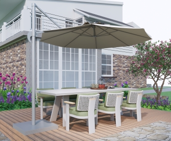 American Style Courtyard/landscape-ID:617126944
