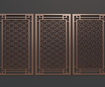 Modern Metal Screen Partition-ID:540849928