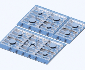 Modern Kitchen Electric Gas Range-ID:702500343