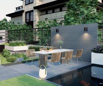 Modern Courtyard/landscape-ID:507543098