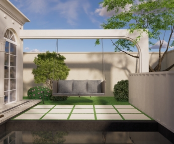 Modern Courtyard/landscape-ID:934741027