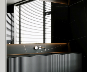 Modern Bathroom Cabinet-ID:537470101