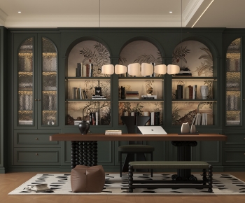 French Style Study Space-ID:378325946