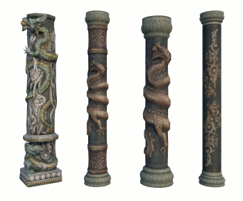 New Chinese Style Column-ID:800928123