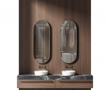 Modern Bathroom Cabinet-ID:372579103