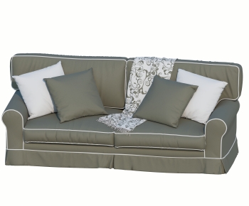 Simple European Style A Sofa For Two-ID:100569012