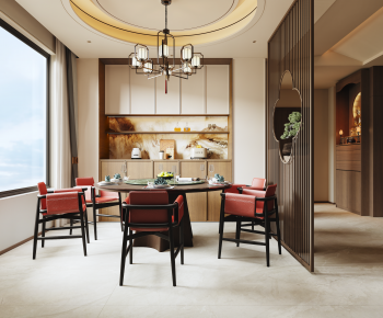 New Chinese Style Dining Room-ID:170593989