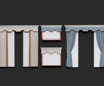 New Chinese Style The Curtain-ID:320247891