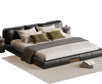 Modern Double Bed-ID:568171029