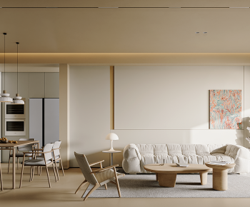 Modern A Living Room-ID:805541993