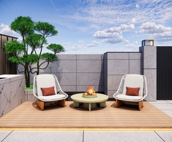 Modern Courtyard/landscape-ID:244638925