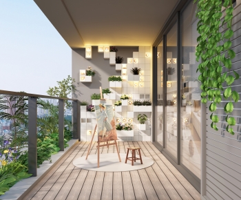 Modern Leisure Balcony-ID:286098965
