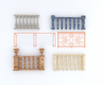 European Style Guardrail-ID:610076904