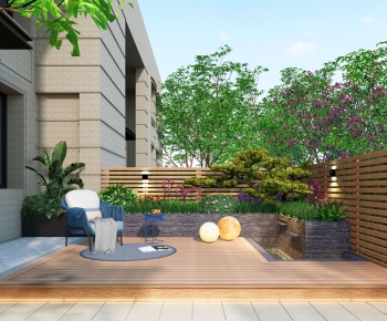 Modern Courtyard/landscape-ID:527061942
