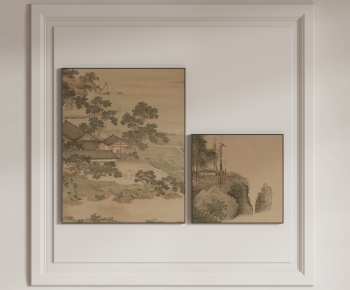 新中式装饰挂画组合-ID:210283041