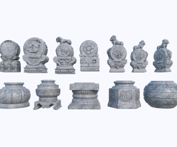 Chinese Style Stone Carving-ID:800127981