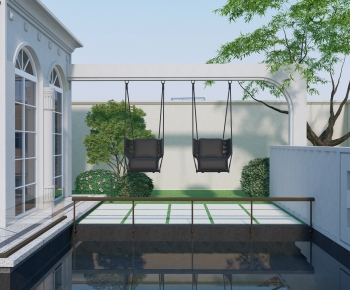 Modern Courtyard/landscape-ID:454797983