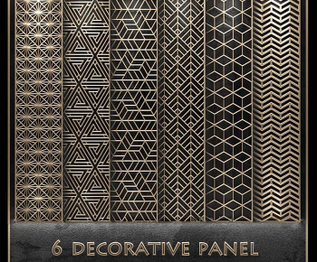 Modern Metal Screen Partition-ID:817743065