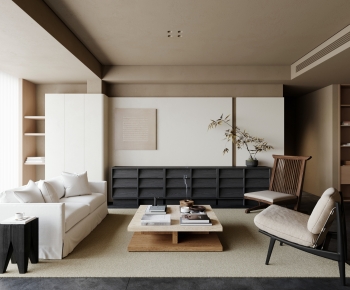 Modern A Living Room-ID:296509369