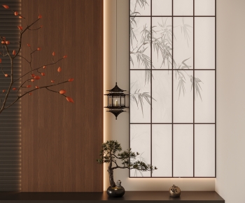 New Chinese Style Hallway-ID:420555113