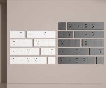 Modern Switch Socket Panel-ID:936774977