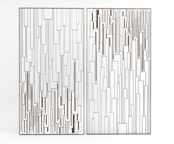 Modern Metal Screen Partition-ID:157315024