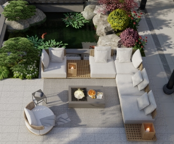 Modern Courtyard/landscape-ID:444437983
