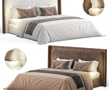 Modern Double Bed-ID:904298075