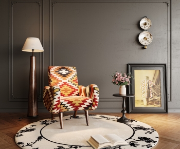 Modern Single Sofa-ID:495788109