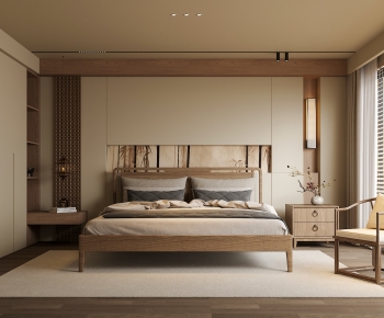 New Chinese Style Bedroom-ID:825808057