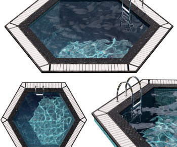 Modern Swimming Pool-ID:551889908